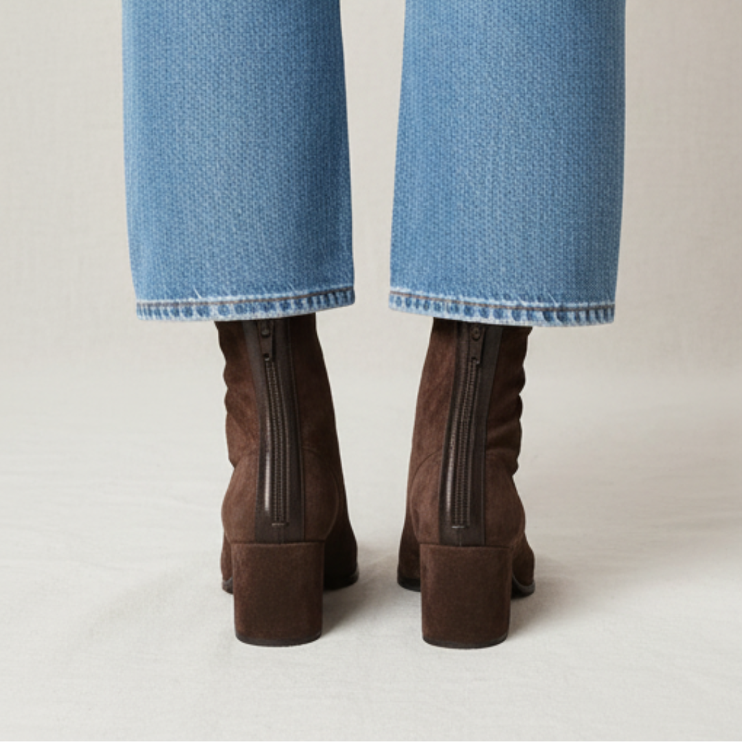 Victoria | Square-Toe Orthopädischer Damenstiefel