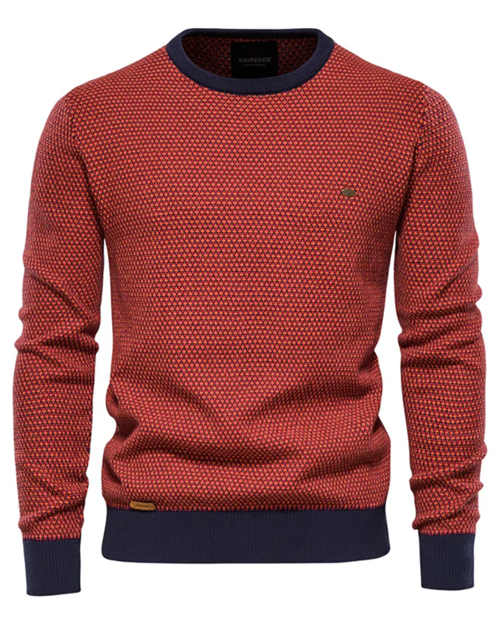 Matteo | Karierter Herrenpullover