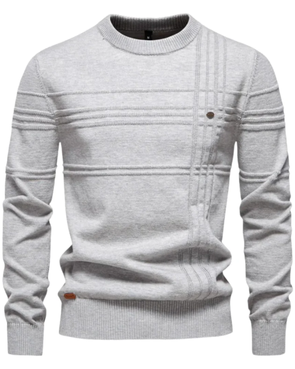 Leon | Herren Pullover mit Karomuster