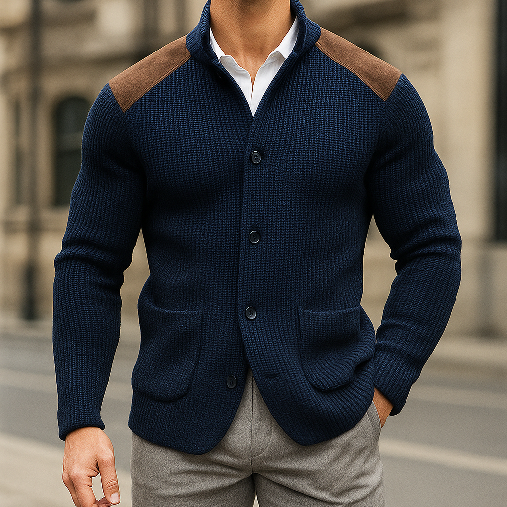 Julian | Strukturierter Strickblazer