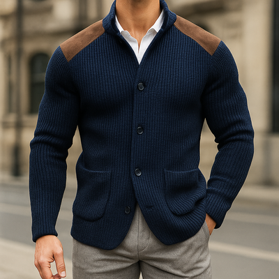 Julian | Strukturierter Strickblazer