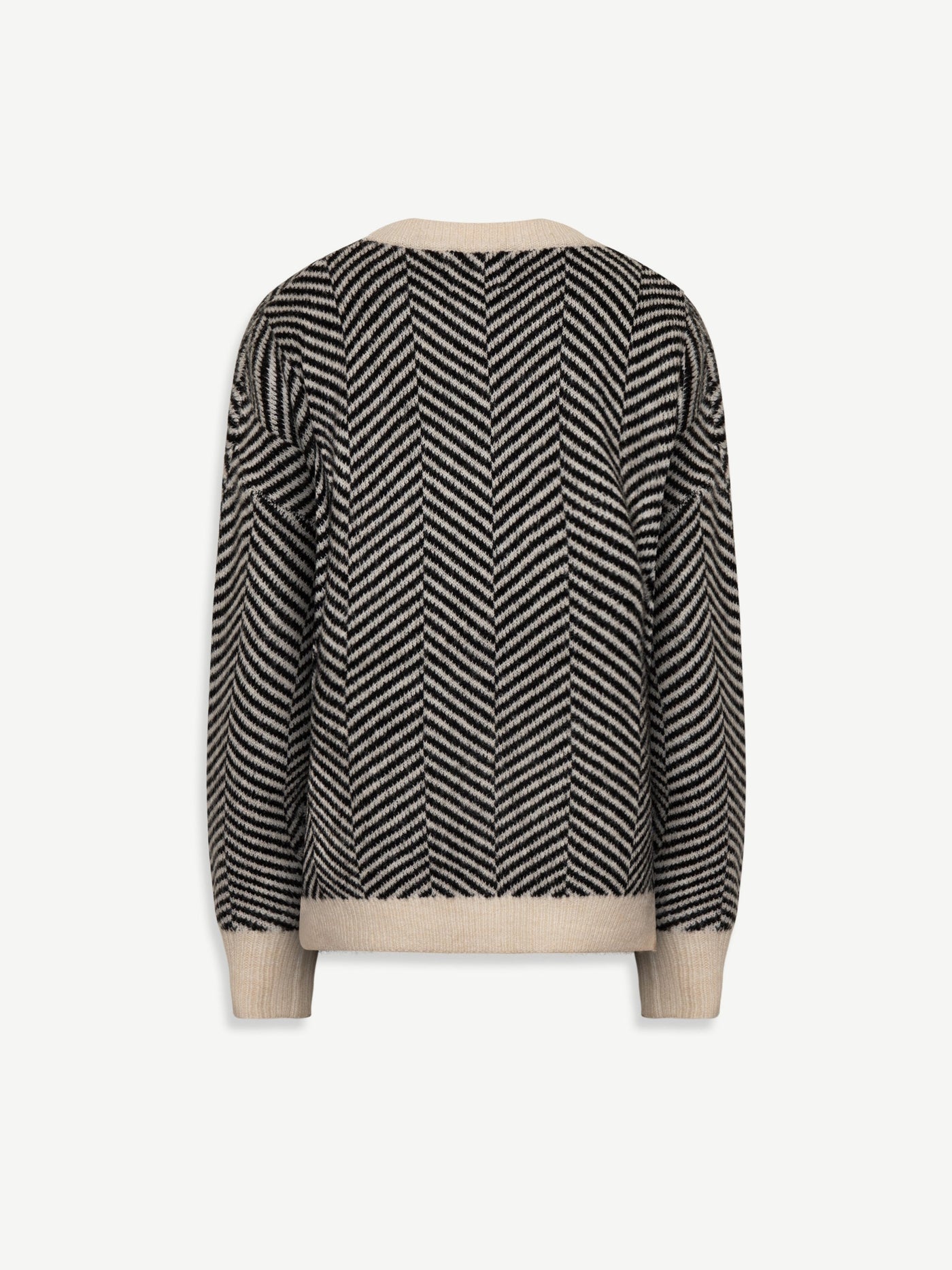 Lenya | Gemusterter Strickpullover