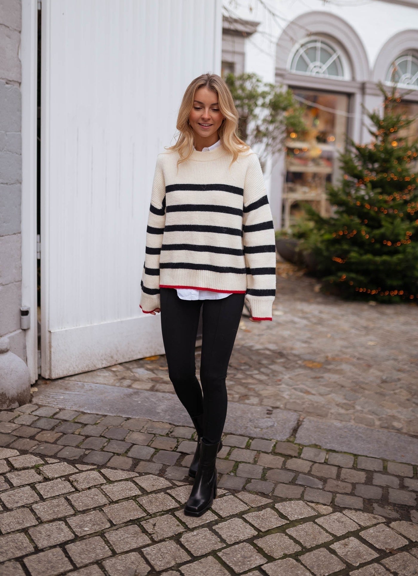 Maja | Gestreifter Pullover