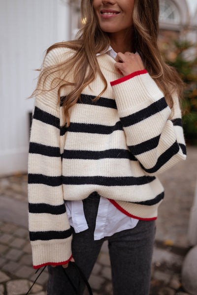 Maja | Gestreifter Pullover