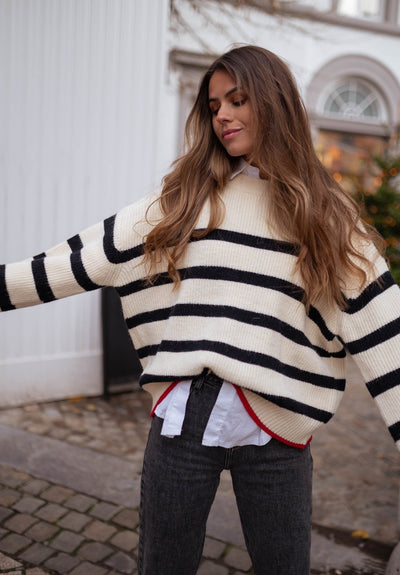 Maja | Gestreifter Pullover