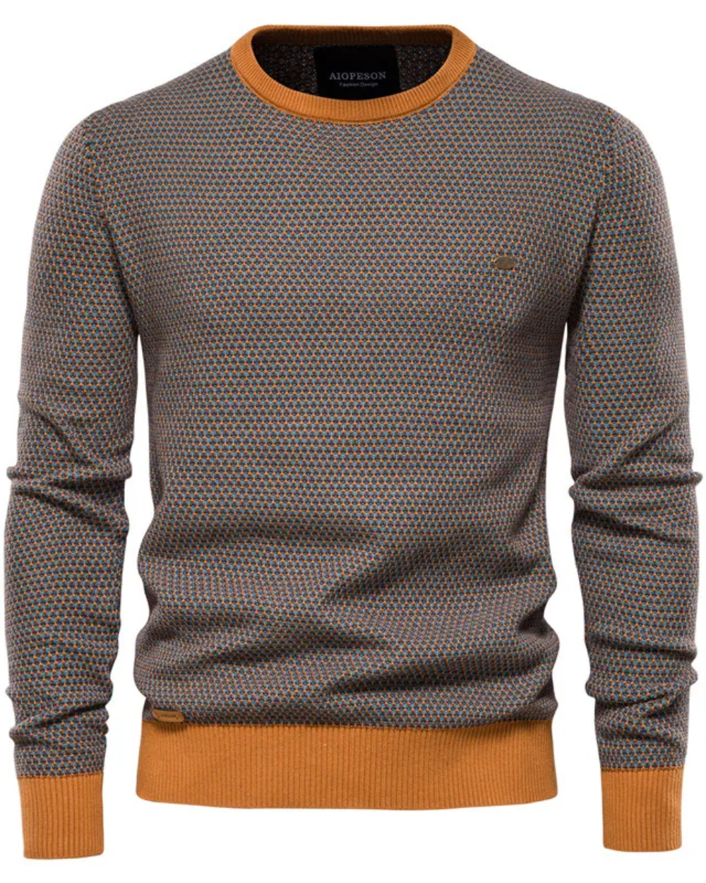 Matteo | Karierter Herrenpullover