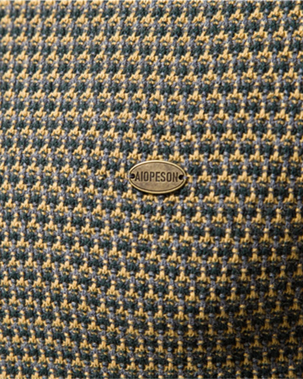 Matteo | Karierter Herrenpullover