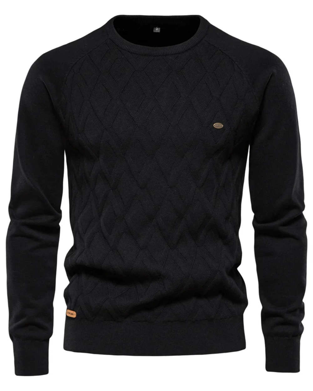 Stefano | Herren Pullover mit Karomuster V2
