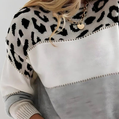 Sofie | Eleganter Leo-Pullover