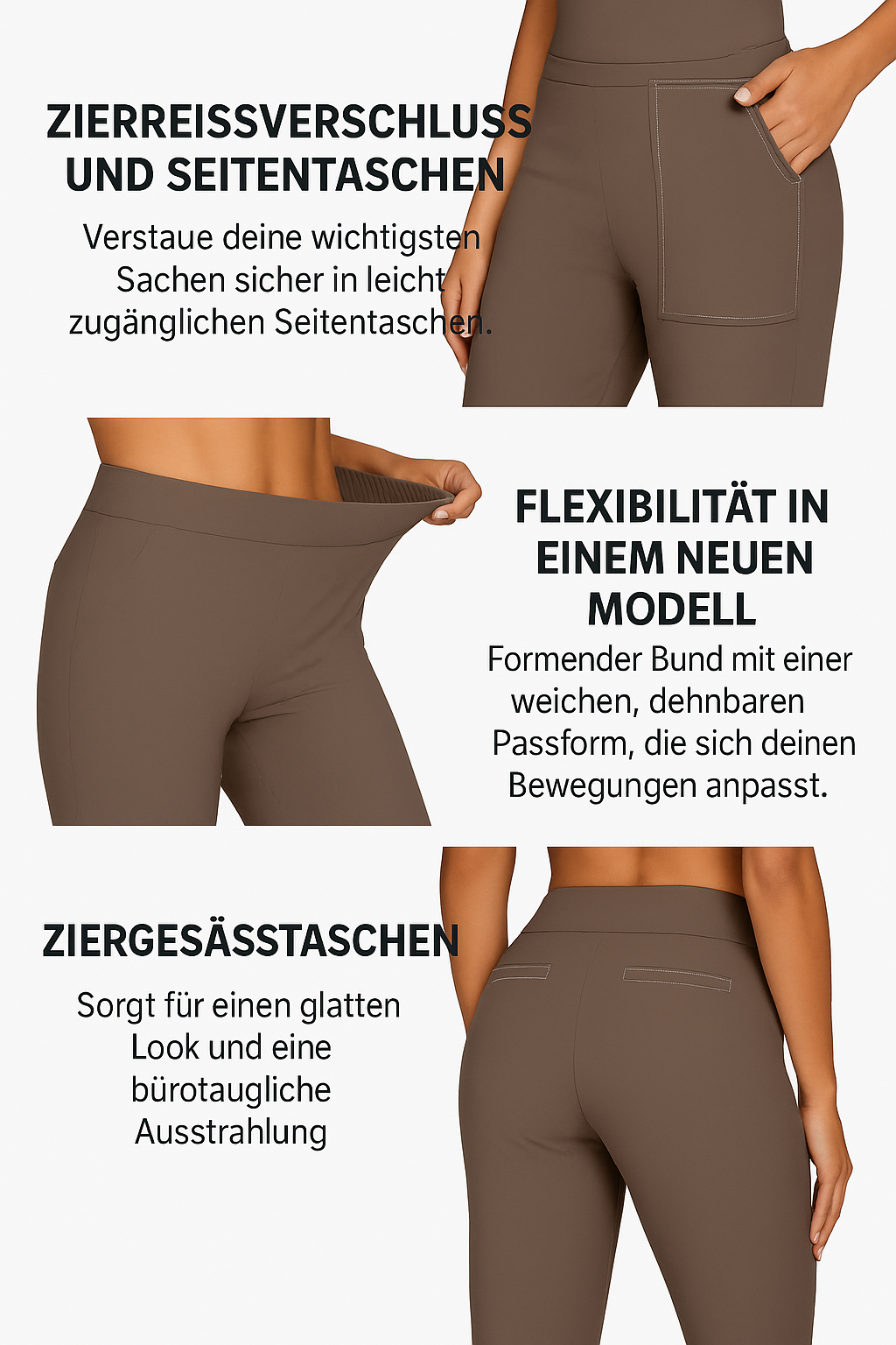 Klara | die bequeme Stretchhose für jede Frau (1+1 GRATIS)