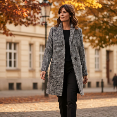 Claudia | Eleganter Mantel für Herbst und Winter