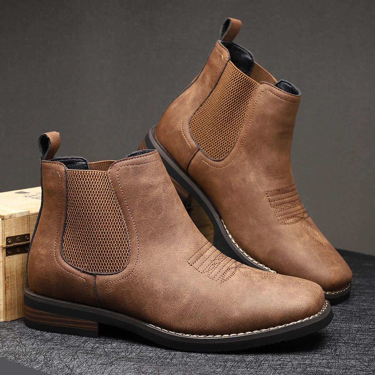 Klaus | Komfortabler Easy-Slip Chelsea Boot